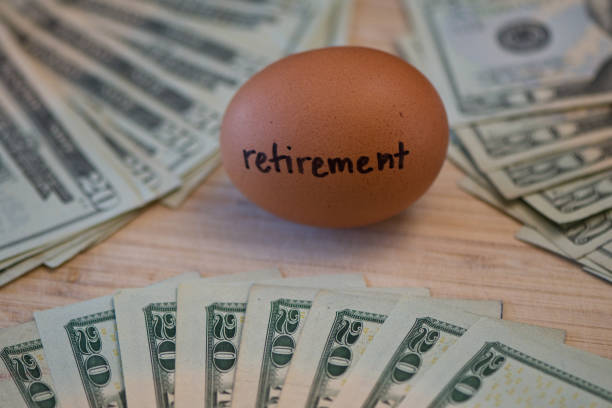 istock Retirement - Nest Egg Growing for Retirement 1318859035