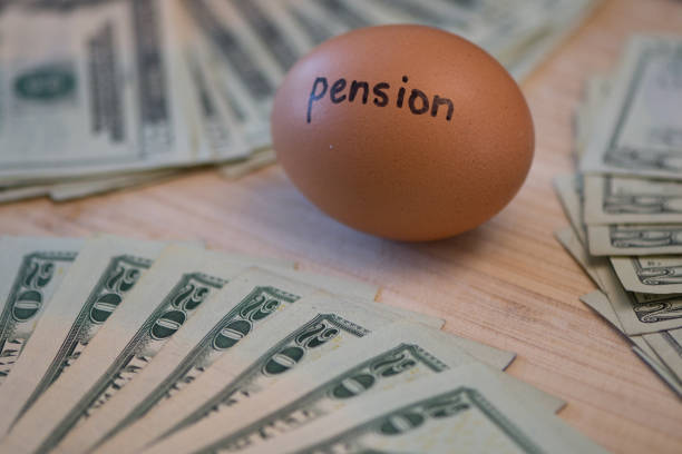 istock Pension - Nest Egg Growing for Retirement 1318859153