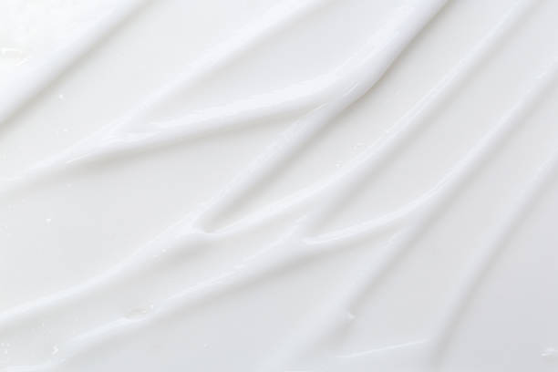 istock Beauty cream texture. White lotion, moisturizer, skin care 1318874082