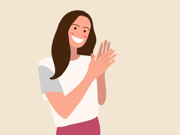 Ilustración de Aplaudiendo O Aplaudiendo Gestos Con Lindo Personaje De Dibujos Animados y más Vectores Libres de Derechos de Ovacionar - iStock Ilustración de Aplaudiendo O Aplaudiendo Gestos Con Lindo Personaje De Dibujos Animados y más Vectores Libres de Derechos de Ovacionar - iStock