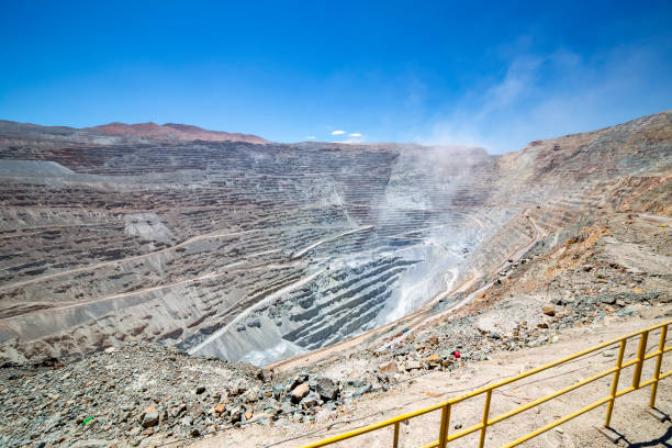 istock Chuquicamata, biggest open pit copper mine, Calama, Chile 1318883489