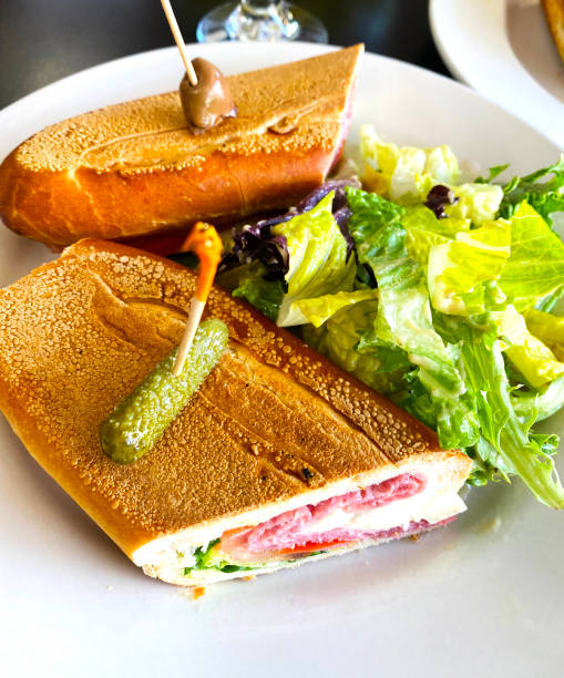 istock Salami & Brie Sandwich 1318898286