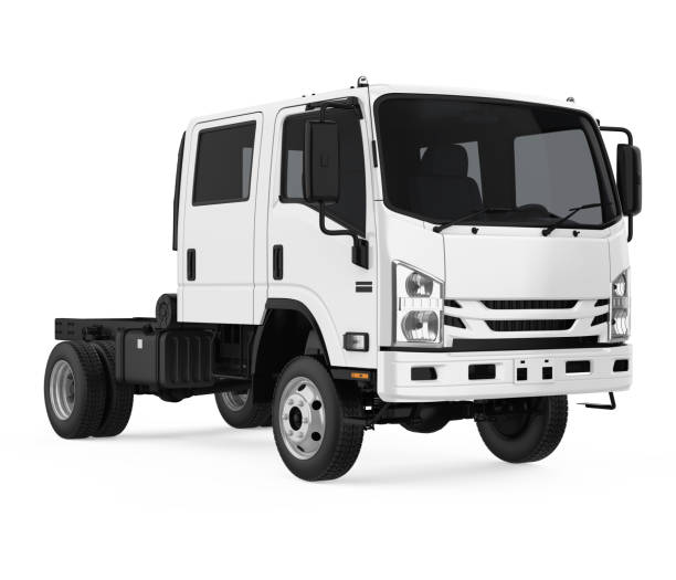 istock Semi-trailer Truck Isolated 1318912305