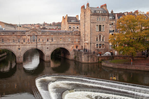 istock Bath, Somerset, United Kingdom. Old town 1318915136