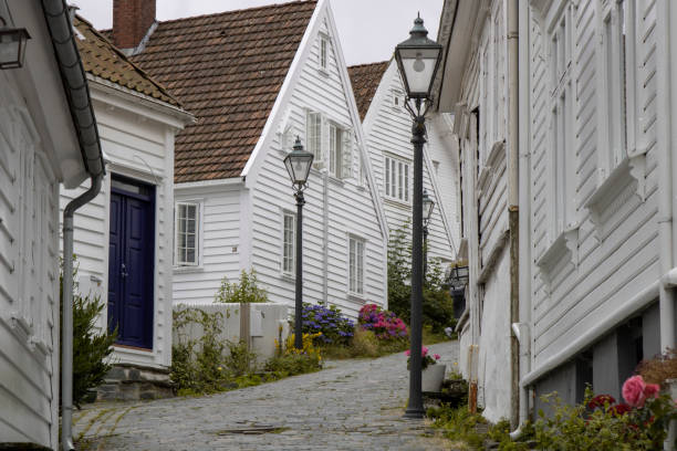 istock Old Town in Bergen 1318915453