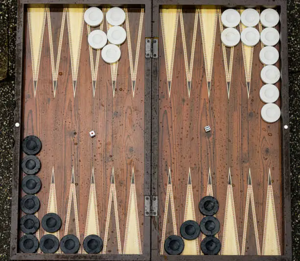 Backgammon, Motion, Sharpness, Brown, Board Game