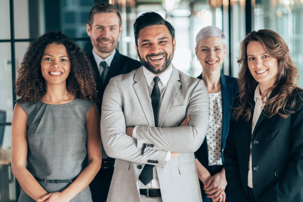 istock Portrait of Business team 1318925682