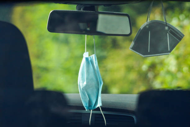 istock Masks in the car 1318926051