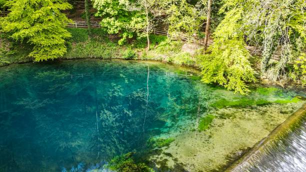 istock Blautopf Lake Germany 1318926753