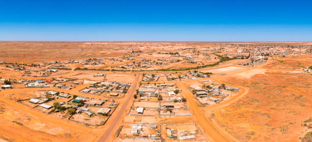 istock Panoramic view of Coober Pedy, South Australia 1318932863
