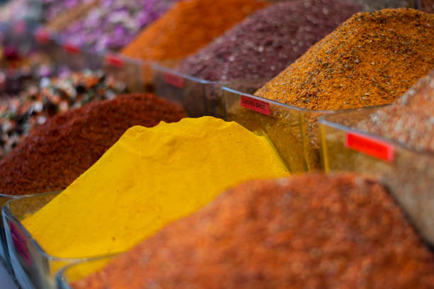 istock A collection of different spices on wooden spoons 1318934985