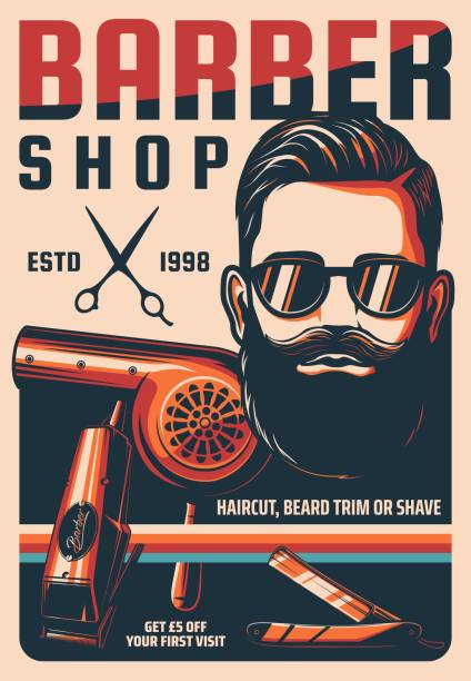 2,136 Barber Shop Banner Illustrations & Clip Art - iStock
