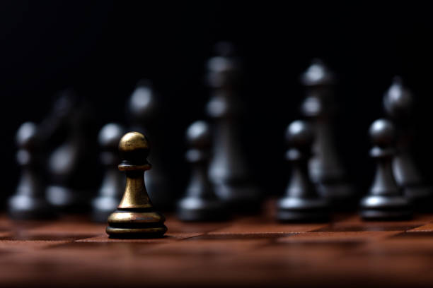 istock Chess business concept, leader & success 1318948031