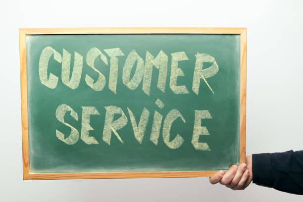istock chalkboard with CUSTOMER SERVICE written in chalk 1318948214