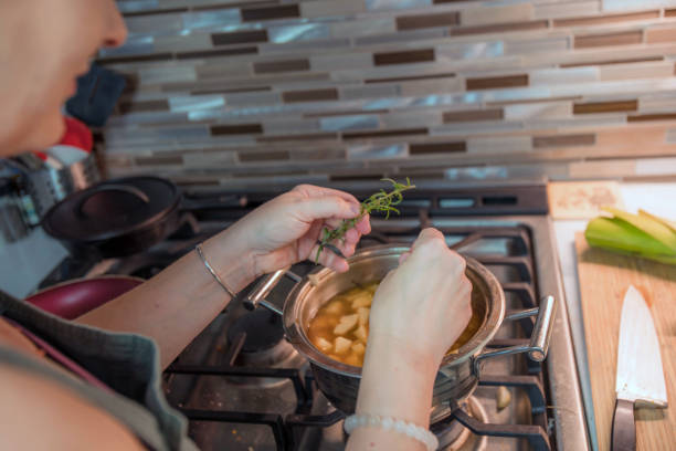 Cooking at home