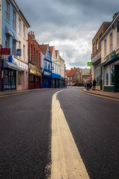 istock Historical Road, Norwich, UK. 1318952597