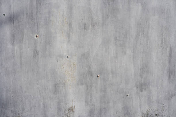 istock Smooth tinplate texture. Gray color. Background for designs 1318954354