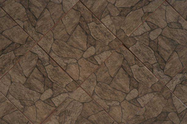 Ceramic texture in stone. Ocher color. Background for design