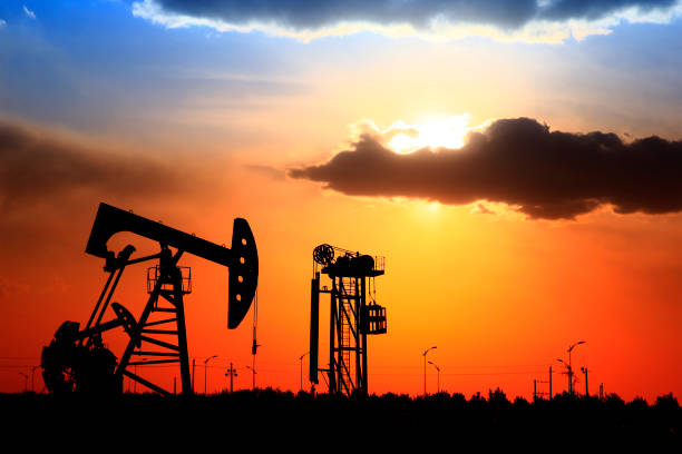 istock The oil pump, industrial equipment 1318955445