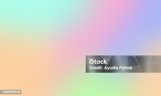 istock Gaussian blur background illustration design with assorted bright colors 1318958549