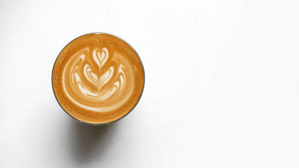 istock a cup of latte art coffee 1318967045