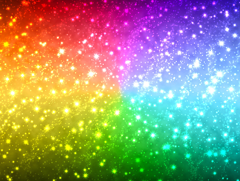 Colorful gorgeous light background for Christmas, New Year and celebrations etc.