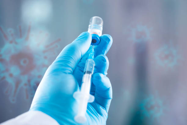 istock Herd immunity in community, doctor with vaccine. 1318970018
