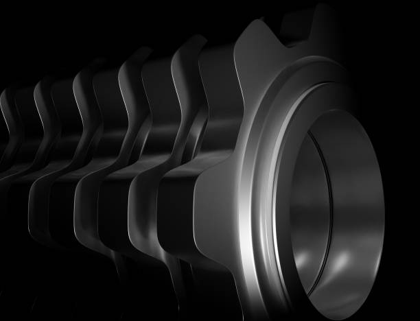 istock Mechanical metal cogwheel 1318975051