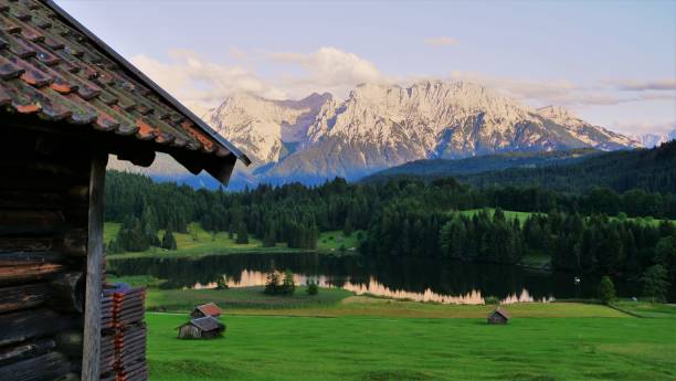 istock Beautiful Bavarian landscape in the Alps 1318976939