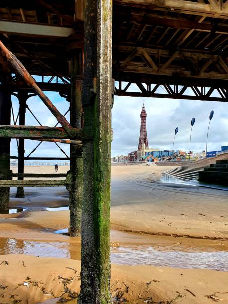 ブラック - blackpool illuminated blackpool tower vacations ストックフォトと画像