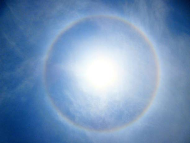 istock A 360-degree rainbow formed around the sun during midday as seen from ground 1318989262
