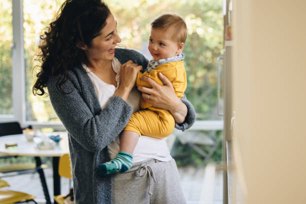 istock Woman spending quality time with her adorable child 1318992904