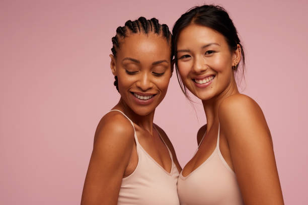 istock Two attractive mixed race women 1318994068