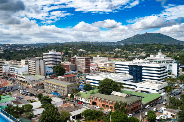 istock High Angle view of Blantyre City Centre Malawi 1319000386