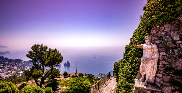 istock view of Capri island from Monte Solaro, in Anacapri 1319002118