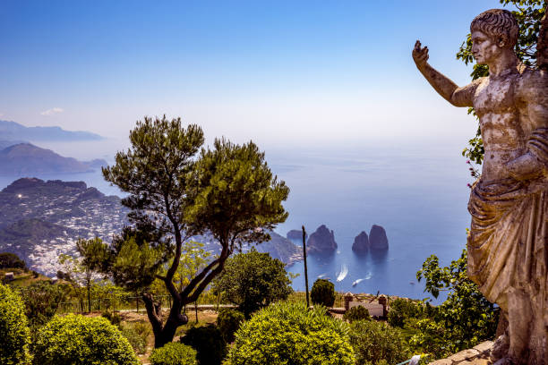 istock view of Capri island from Monte Solaro, in Anacapri 1319002123