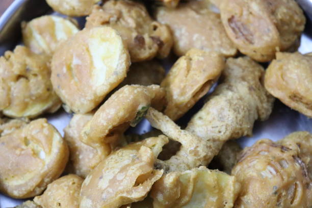 istock Crispy Green Chilli Pakora or Mirchi Bajji 1319004625