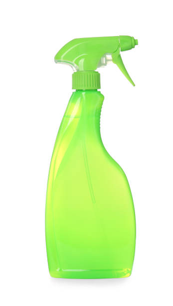 istock Blank toilet cleaner spray bottle isolated on white 1319013062