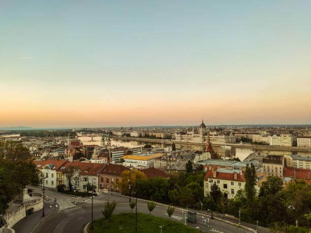 istock Aerial view of Budapest. 1319013552