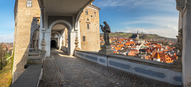 Panoramic view of Prague's Old Town