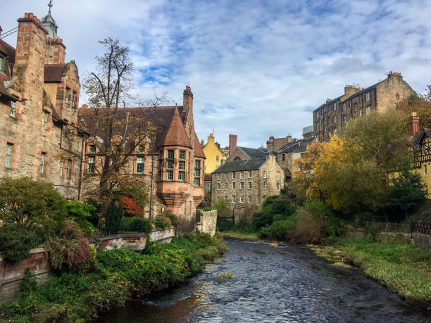istock Dean village view in Edinburgh, Scotland 1319015087