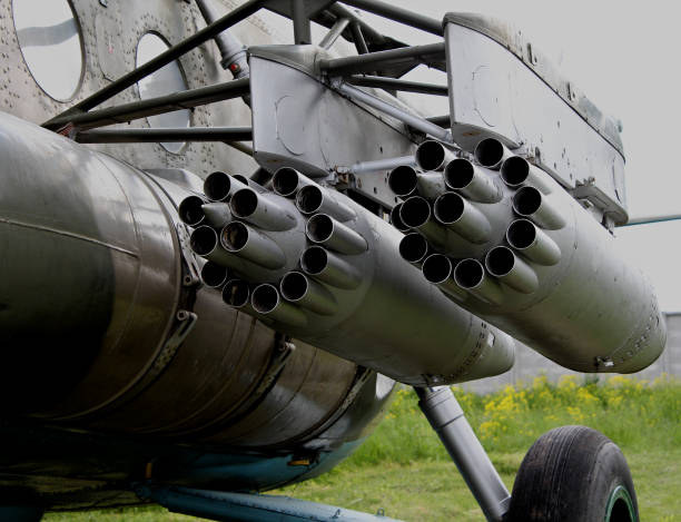 istock Rockets Cassette Of Attack Helicopter 1319017567