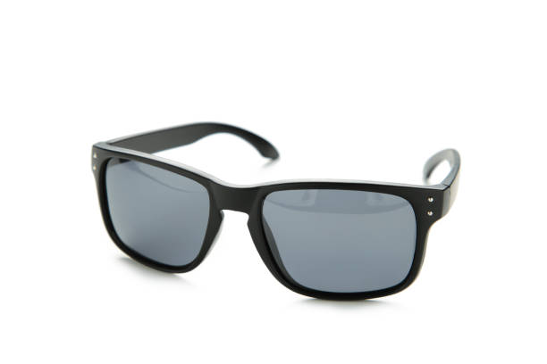 istock Black sunglasses isolated on a white background 1319021551