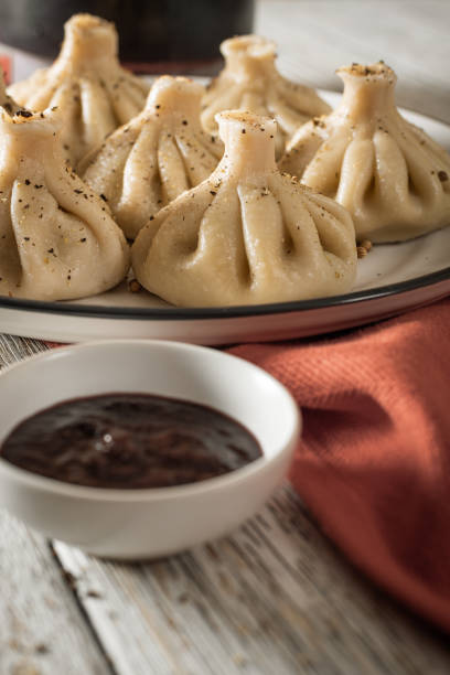 istock Caucasian khinkali dumplings 1319022225