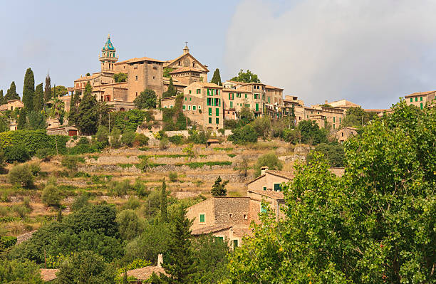 Valldemossa village of Majorca stock photo