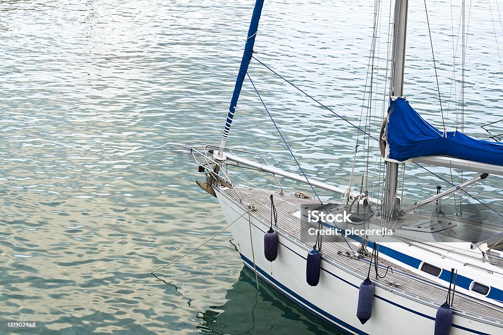 Segelboot - Lizenzfrei Anker werfen Stock-Foto