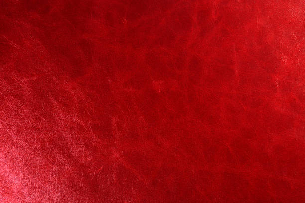 red leather - leather patch label stitch imagens e fotografias de stock