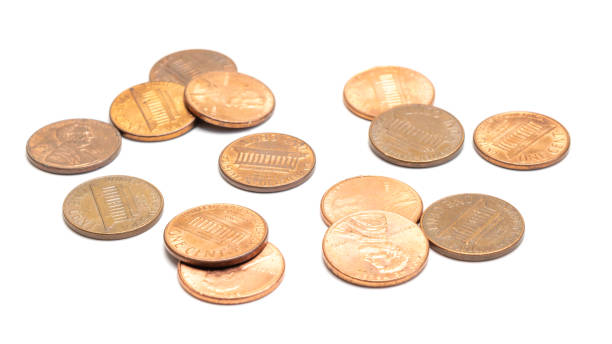 istock American one cent coin on a white isolated background 1319053170