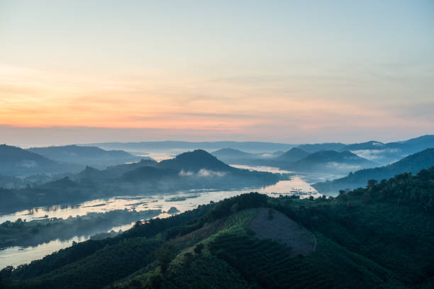 istock Landscape from the top of mountain 1319055801