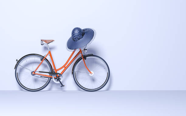 istock Vintage bicycle in the room 1319058936
